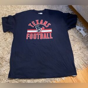 NFL Houston Texans Navy Shirt - size XL - NWT